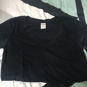 Victoria’s Secret PINK Black V Neck
